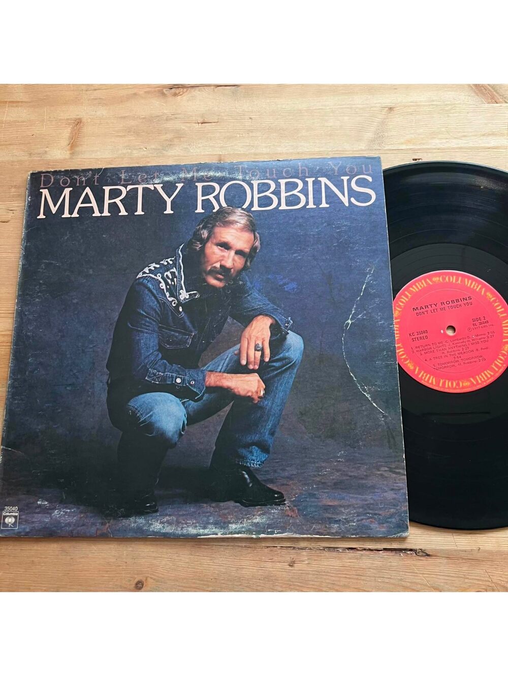 Marty Robbins - Don't let me Touch You 33rpm VG+ VR20